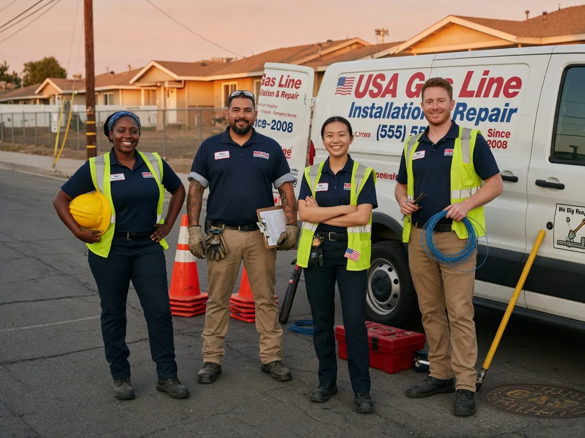 Gas Line Installation company in Luther, MI